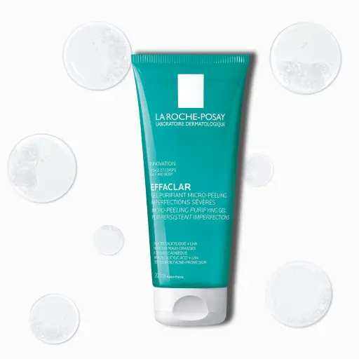 [LRP048] La Roche Posay Effaclar Micropeeling Cleansing Gel For Oily Skin - 200ml