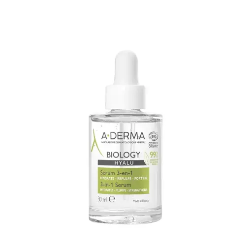 [ADM037] A-derma Biology Hyalu 3 in 1 Serum with Hyaluronic Acid -30ml 