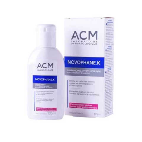 [ACM034] ACM Novophane.K Anti Dandruff Shampoo - 125ml